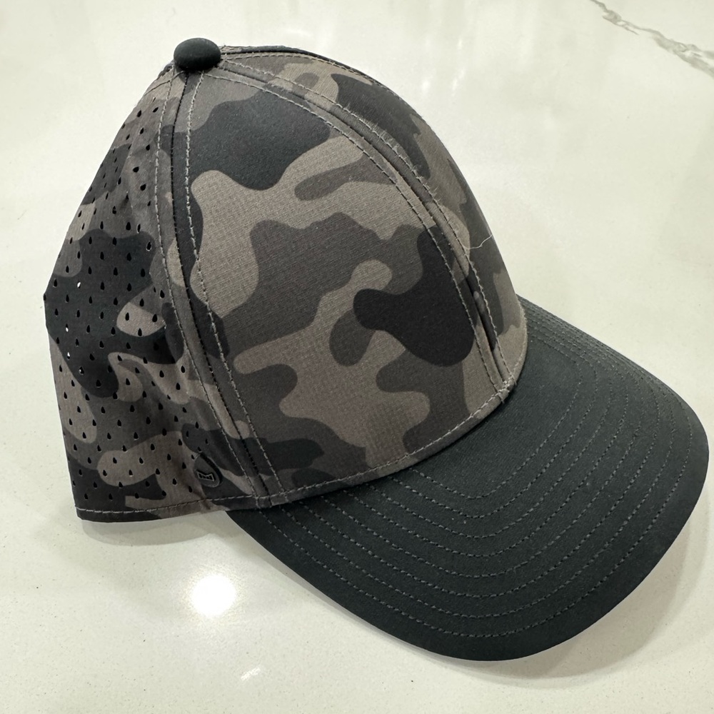 Melin Brand Black and Gray Camo Hat